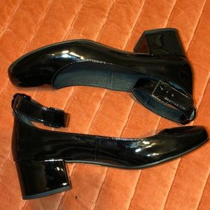patent leather Mary Janes